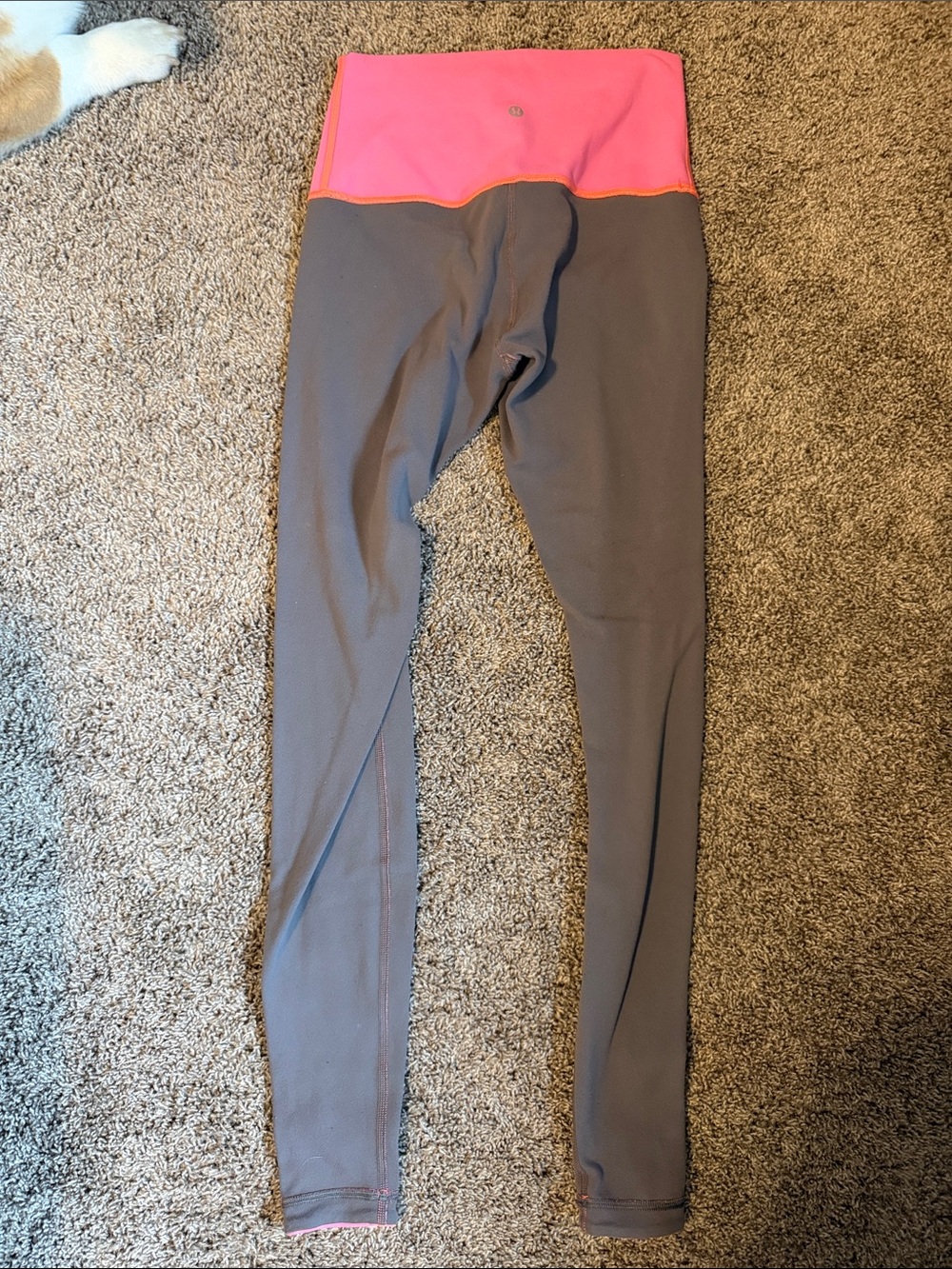 lululemon athletica Reversible Gray/Pink Leggings